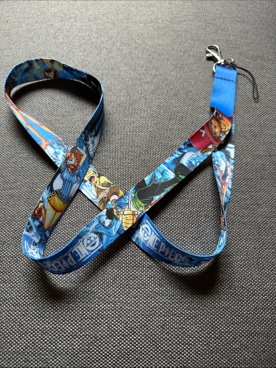 Other - Anime One Piece Lanyard Luffy Nami Zoro Usopp Sanji Chopper Robin Franky Brooke